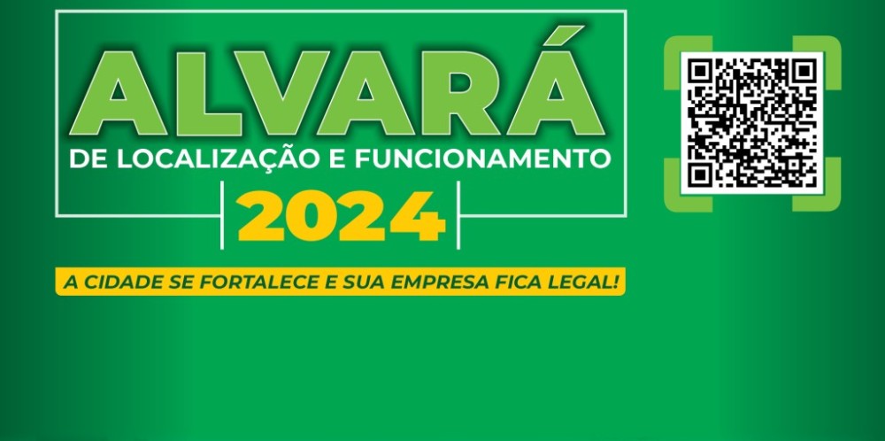 Prazo para pagamento do Alvará 2024 com desconto termina no dia 26