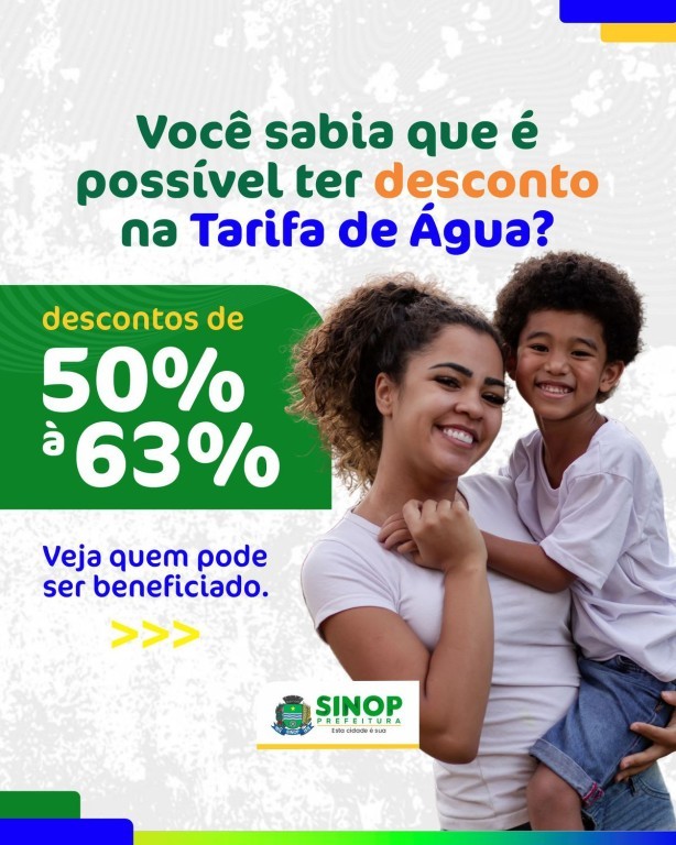 Desconto na tarifa de água: famílias de baixa renda que já recebem benefício precisam atualizar cadastro