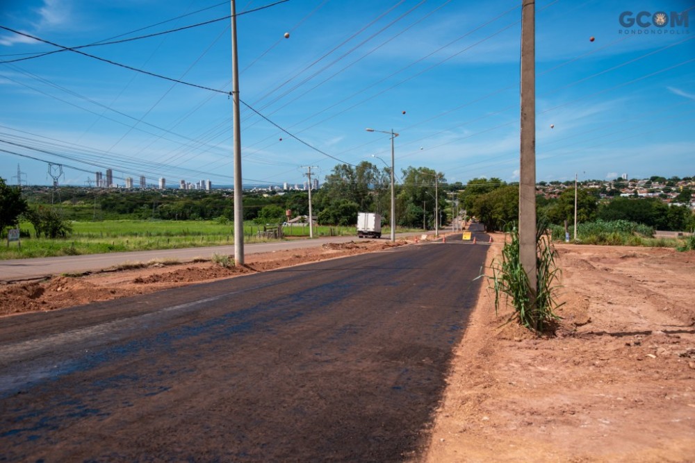 Duplicação da Bandeirantes já está recebendo imprimação