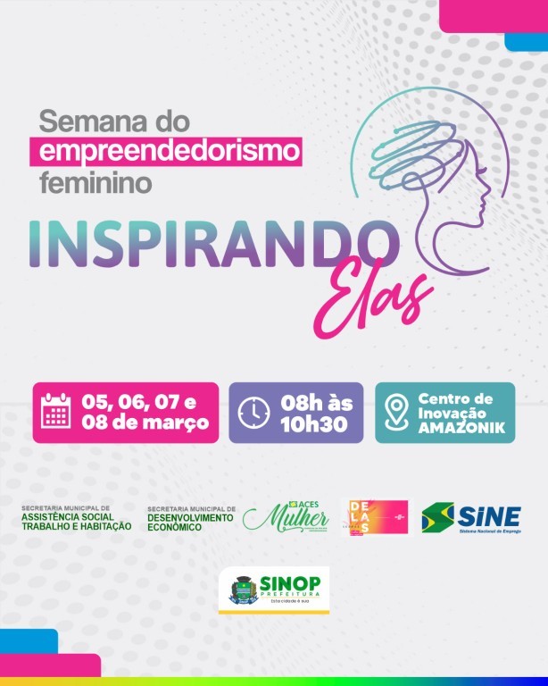 Inscrições abertas para evento gratuito sobre empreendedorismo feminino em março