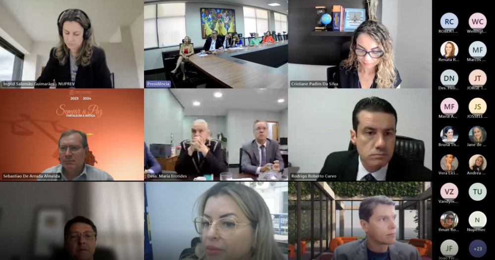 Reunião Estratégica amplia metas para 2024 com foco no Selo Diamante de Qualidade CNJ