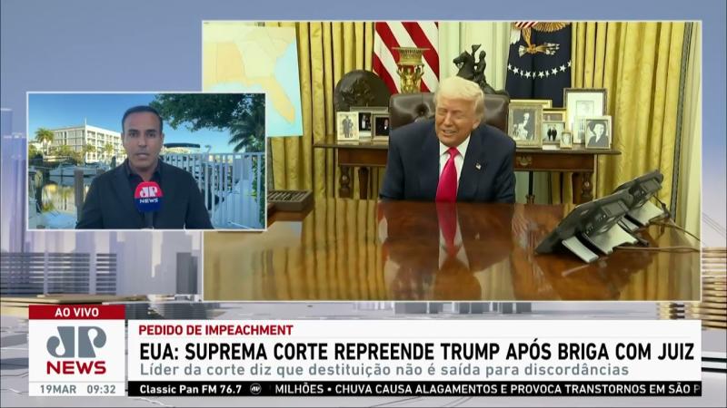 Suprema Corte dos EUA repreende Trump após briga com juiz