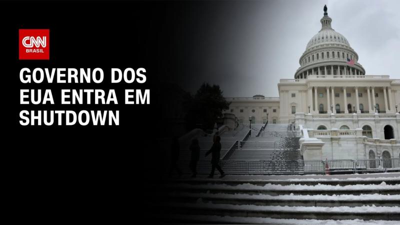 Governo dos EUA entra em shutdown a partir desta quarta (1°)