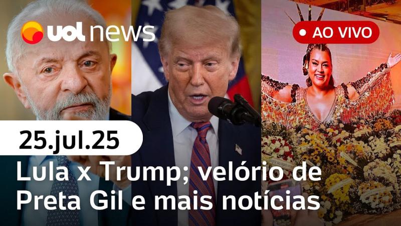 Lula x Trump por terras raras; tarifaço; Marcos do Val nos EUA;
