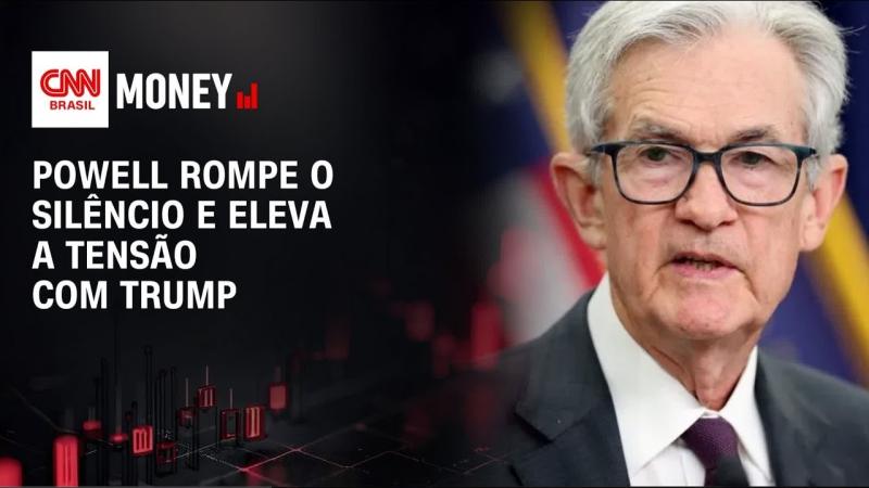 Powell rompe o silêncio e eleva a tensão com Trump | ABERTURA DE MERCADO