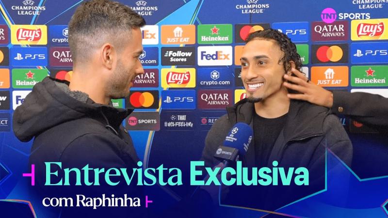 YAMAL FAZ CARINHO EM RAPHINHA NA ENTREVISTA E BRASILEIRO BRINCA: 'ASSISTÊNCIA DELE DEVERIA SER GOL'
