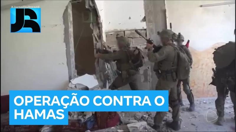 Forças de Defesa de Israel lançam nova operação contra o Hamas