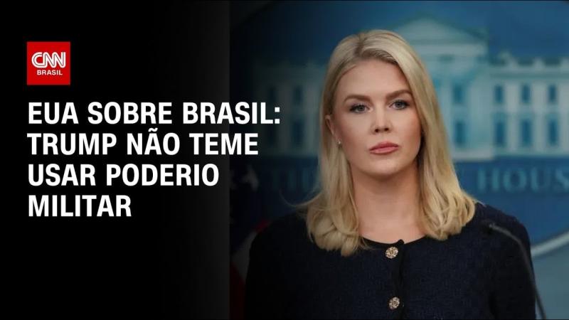 EUA sobre Brasil: Trump não tem medo de usar poderio em defesa da liberdade