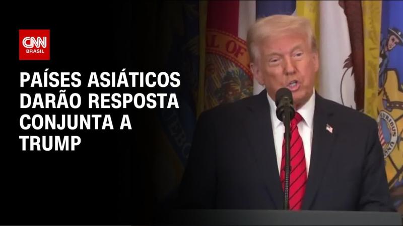 China, Japão e Coreia do Sul terão resposta conjunta para tarifas de Trump
