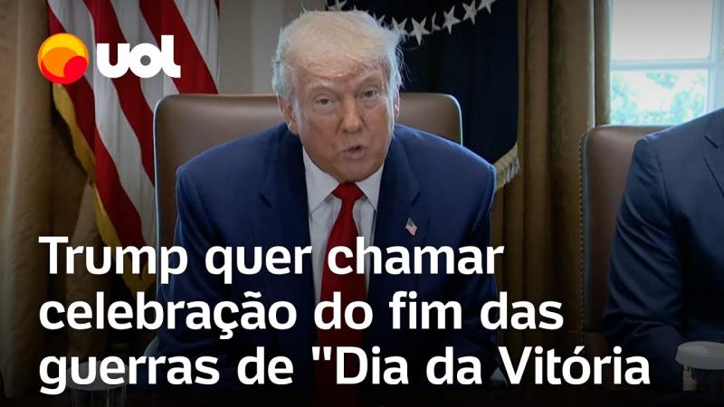 Trump quer mudar nome das datas que marcam o fim das guerras mundiais: 'Dia da Vitória'