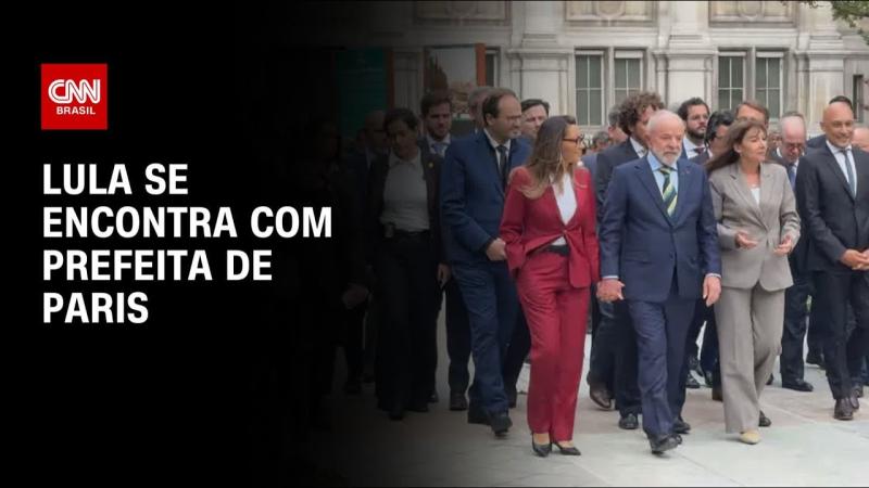 Agenda na França: Lula se encontra com prefeita de Paris