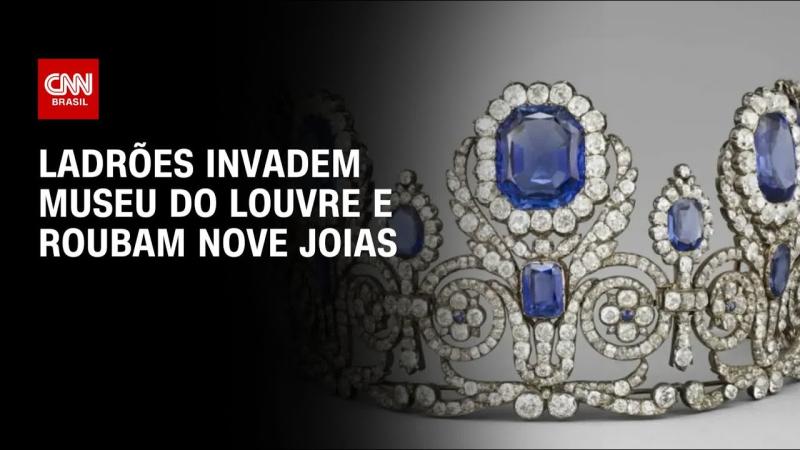 Roubo no Louvre: veja as joias que foram levadas pelos criminosos