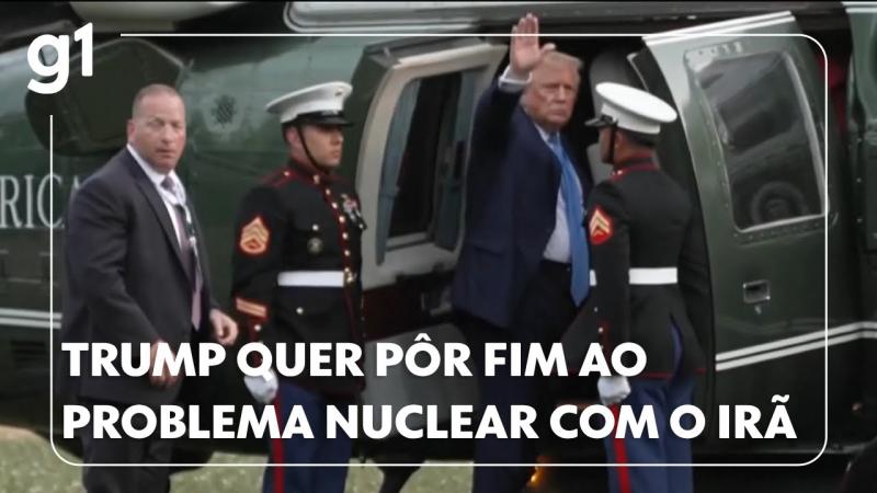 Trump quer pôr fim ao problema nuclear com o Irã