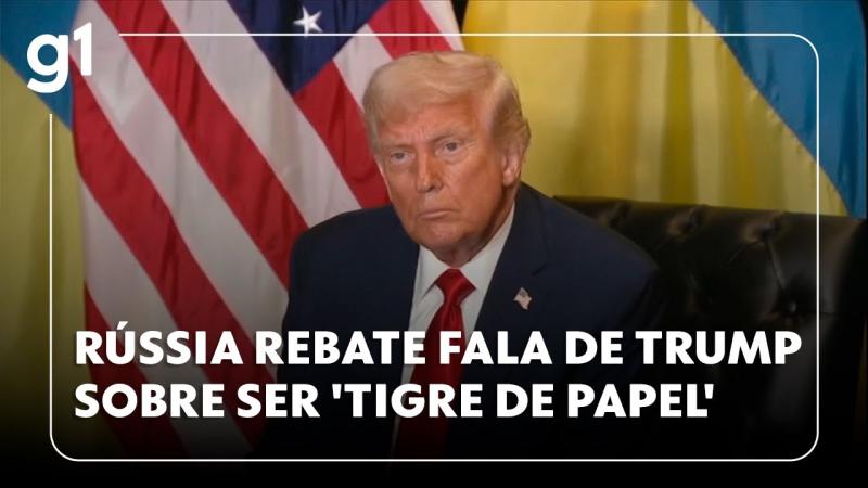 Rússia rebate fala de Trump sobre ser 'tigre de papel