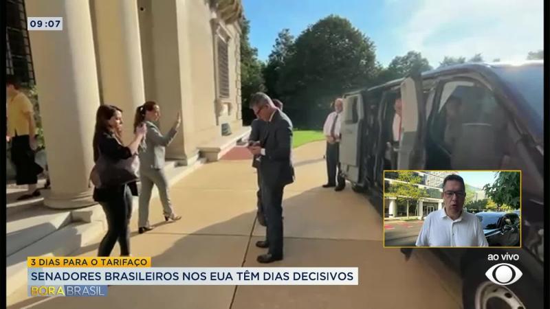 Tarifaço: senadores brasileiros têm dias decisivos nos EUA