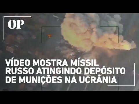 Rússia usa mísseis Iskander-M e foguetes para destruir depósito de munições da Ucrânia