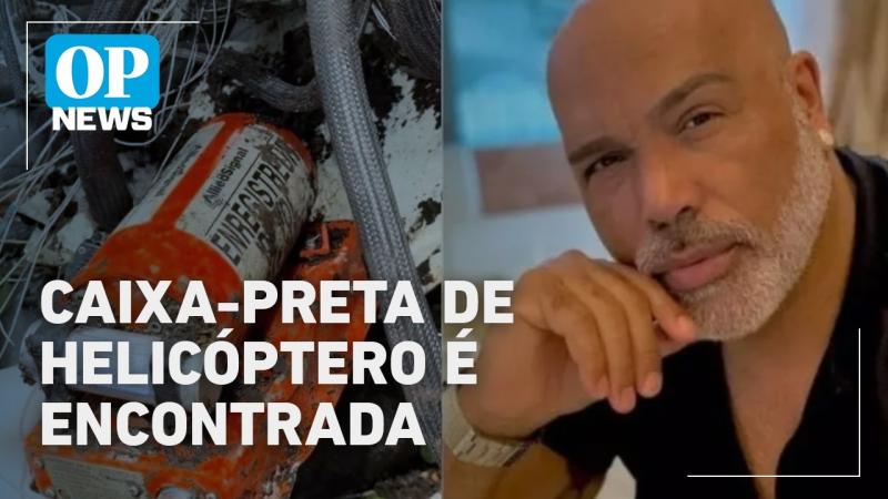 Caixa-preta de helicóptero que caiu e matou RICK e mais quatro é encontrada