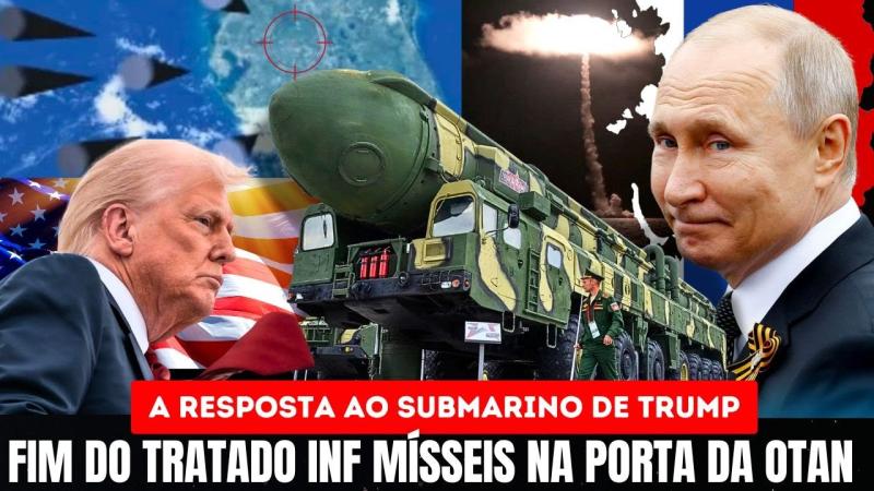 SATAN 2 na PORTA OTAN? RESPOSTA da RÚSSIA contra SUBMARINOS NUCLEARES DE TRUMP