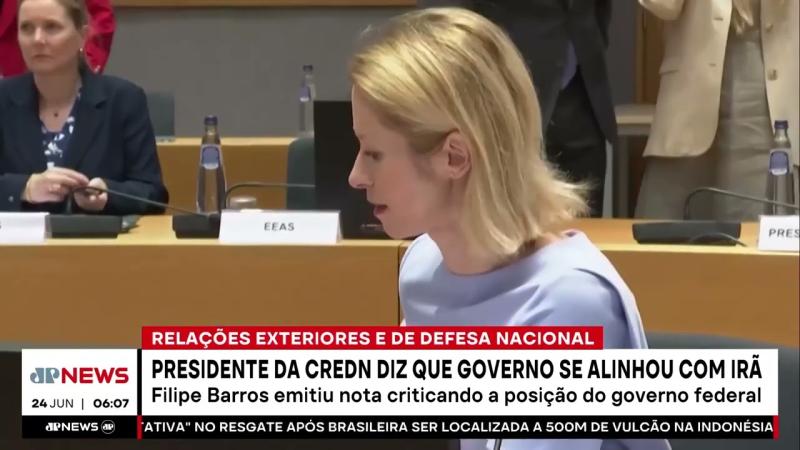 Presidente da Credn critica Itamaraty por alinhamento com Irã após ataques dos EUA