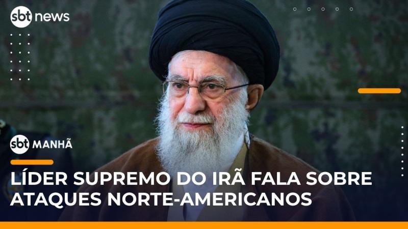 Líder supremo do Irã faz 1º pronunciamento após ataque dos EUA e promete punição a Israel