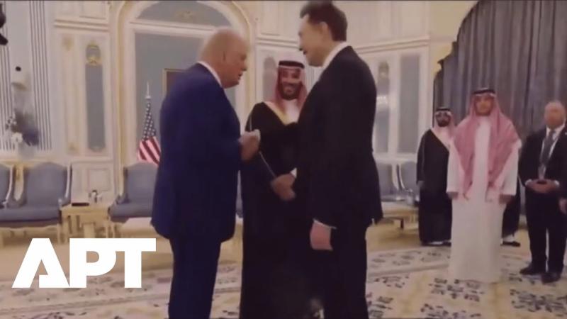 Trump Introduces Elon Musk to Saudi Crown Prince MBS in Riyadh