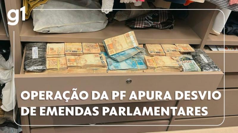 Operação da PF apura desvio de emendas parlamentares