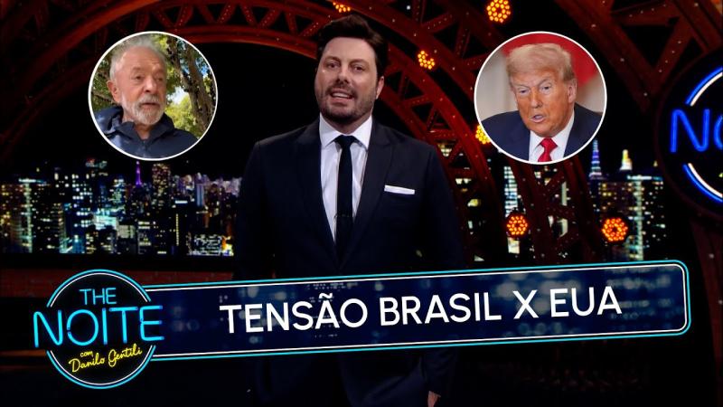 Trump, Lula, Bolsonaro e jabuticaba | The Noite (21/07/25)