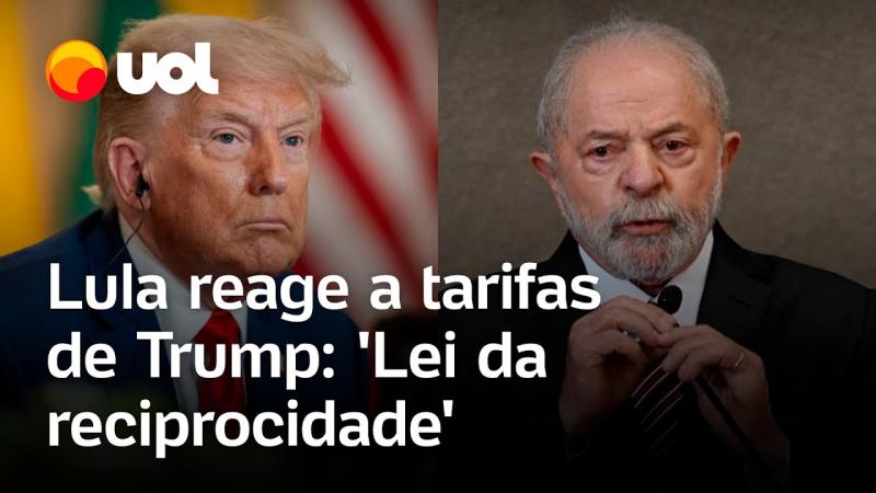 Lula responde Trump e diz que o Brasil usará a 'lei da reciprocidade' contra os EUA