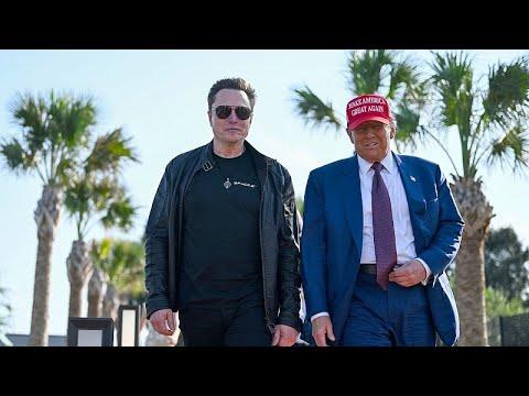 Trump diz que Musk não se envolverá em assuntos que digam respeito aos seus próprios negócios