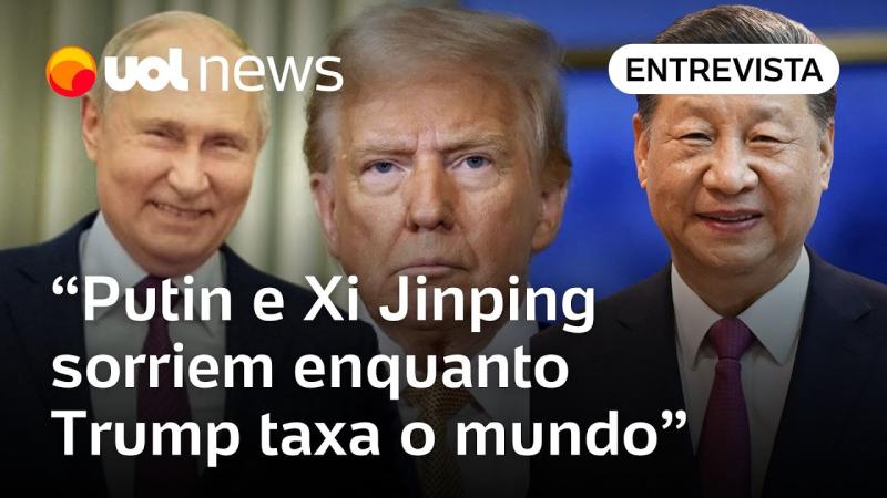  Trump está jogando o mundo nos braços da China, tarifas farão países negociarem entre si