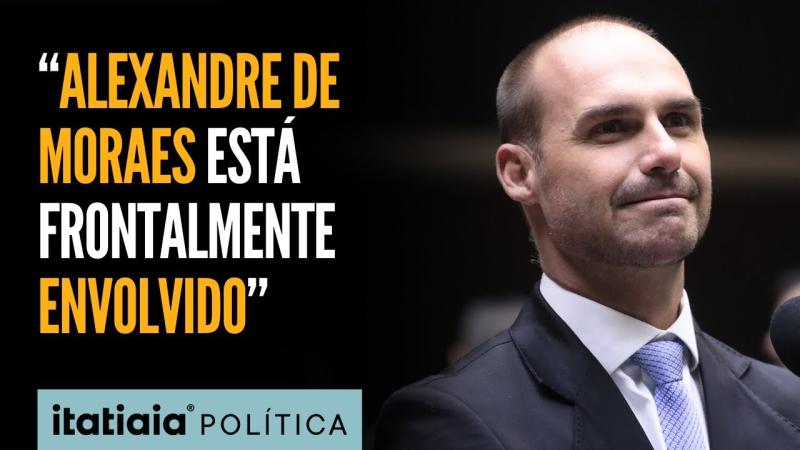 EDUARDO BOLSONARO REPERCUTE ACUSAÇÃO DE QUE MORAES ESTARIA ENVOLVIDO EM 'ESCÂNDALO DA USAID'