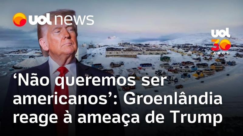  Partidos da Groenlândia reagem em conjunto à ameaça de Trump: 'Não queremos ser americanos'