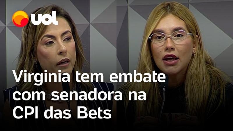 Virginia Fonseca tem embate com Soraya Thronicke durante CPI das Bets e nega 'cláusula da desgraça'