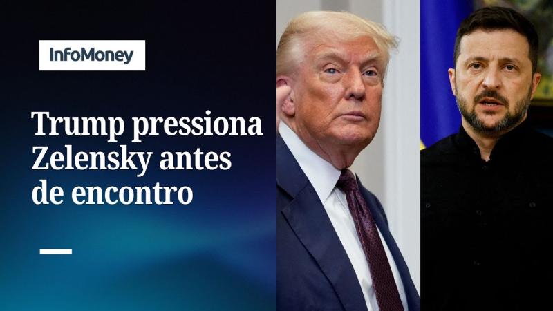 Trump pressiona Zelensky a desistir da Crimeia e da entrada na Otan